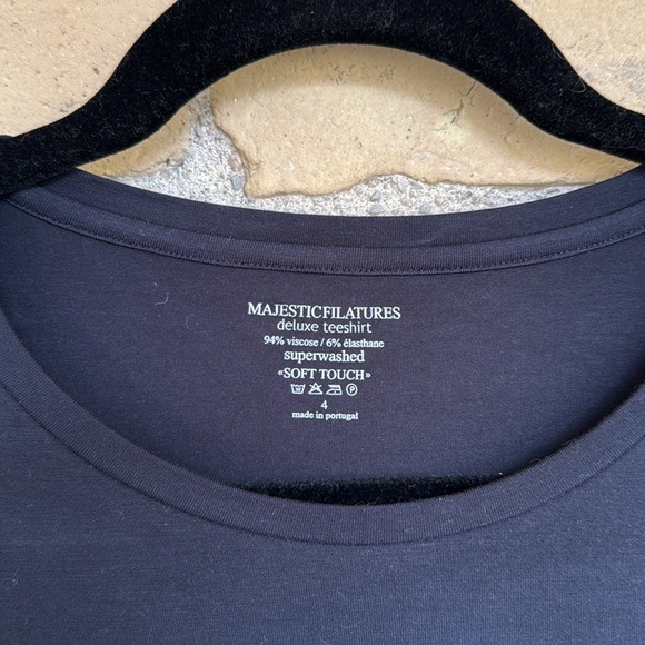 Majestic Filatures Soft Touch Deluxe Long Sleeve T-shirt - Picture 2 of 3